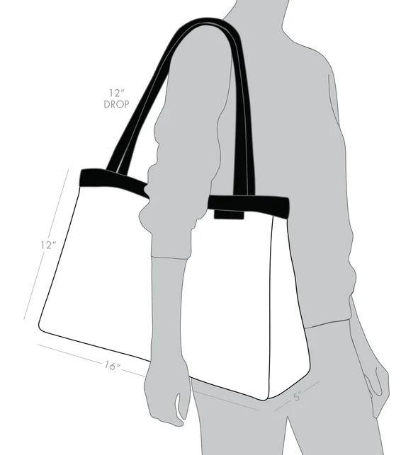 TURBO LARGE TOTE (Red Hat)