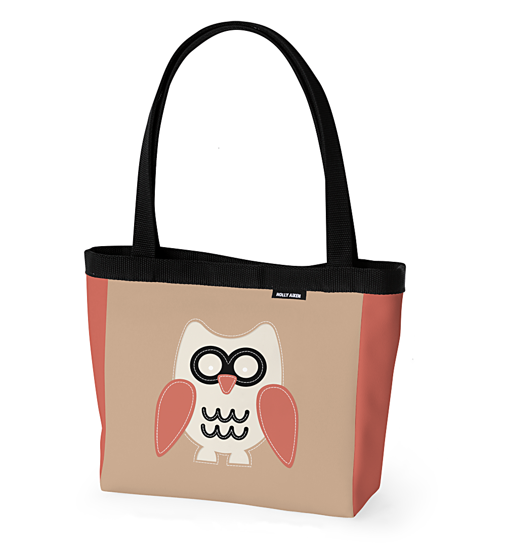 Western Colorful Owl Purse Art Hearts Concealed Carry Shoulder Handbag